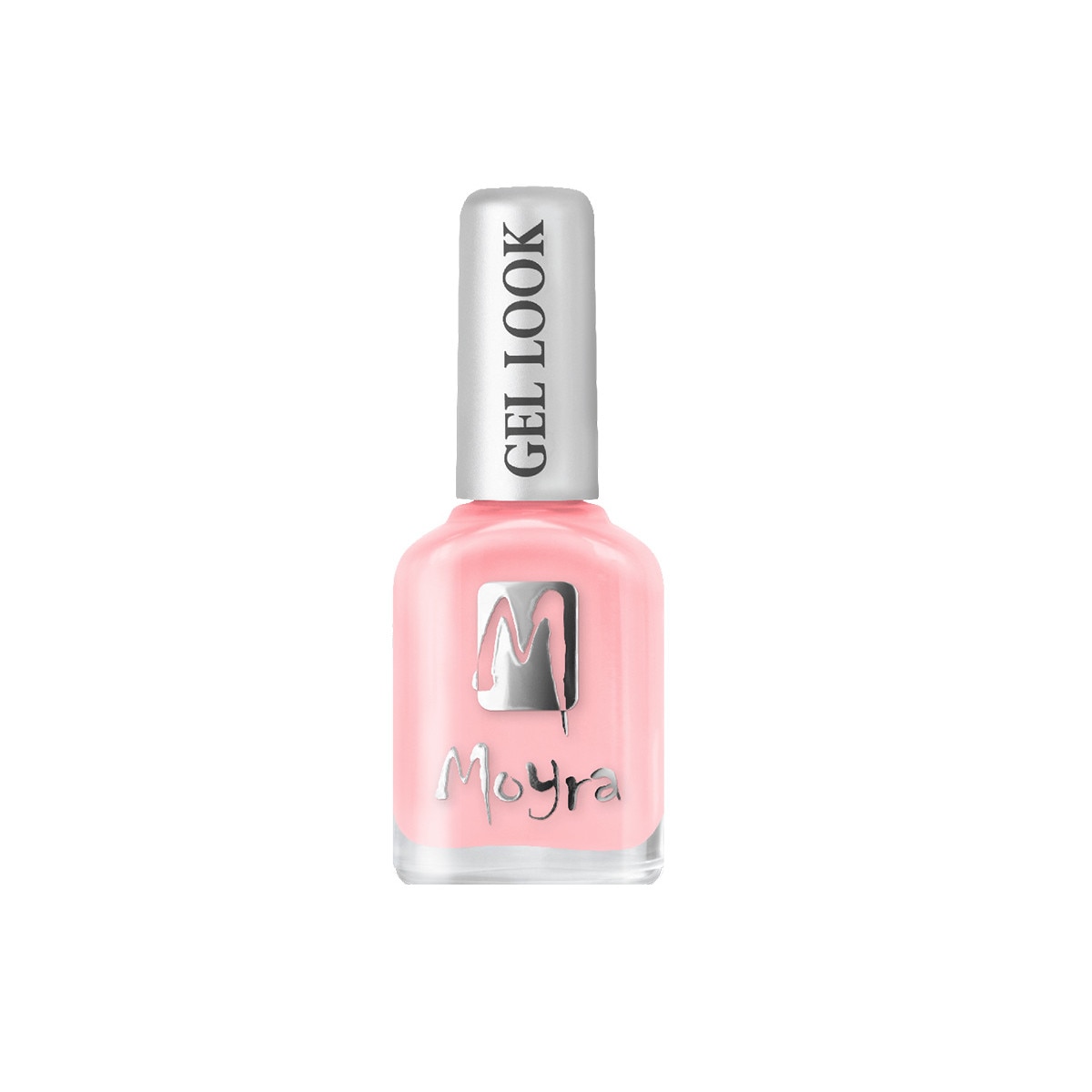 Lac de unghii Gel Look #901, 12ml Moyra, Pink