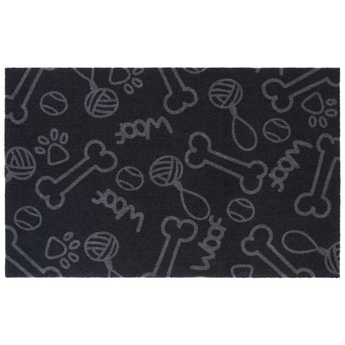 Covoras Intrare Pets, Negru 50x80