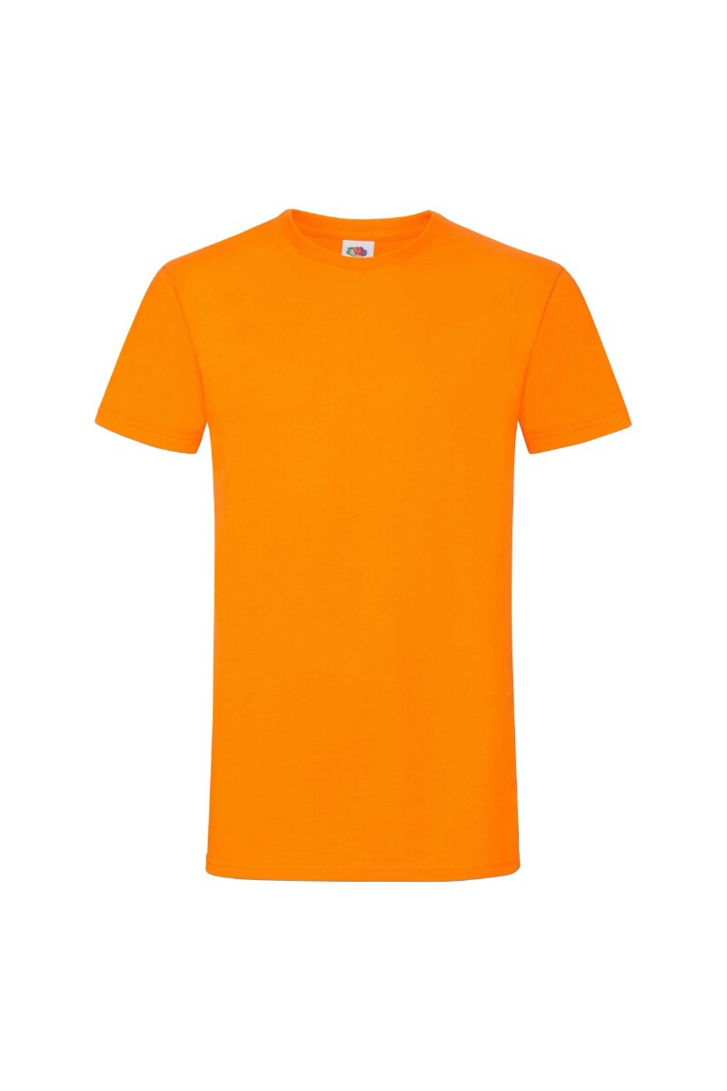 Tricou Fruit of the Loom, Sofspun, Bumbac, Portocaliu, Portocaliu