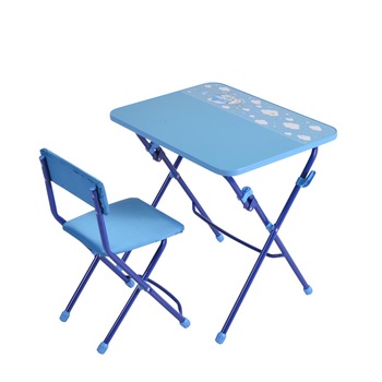 Set masuta pliabila cu scaunel pentru copii Novokids™ Nika folding table , Sezut moale, Dimensiuni 60X45X58 cm, Suprafata lucioasa, Model ursulet, Albastru Set masuta pliabila cu scaunel pentru copii Novokids™ Nika folding table , Sezut moale, Dimensiuni 60X45X58 cm, Suprafata lucioasa, Model ursulet, Albastru