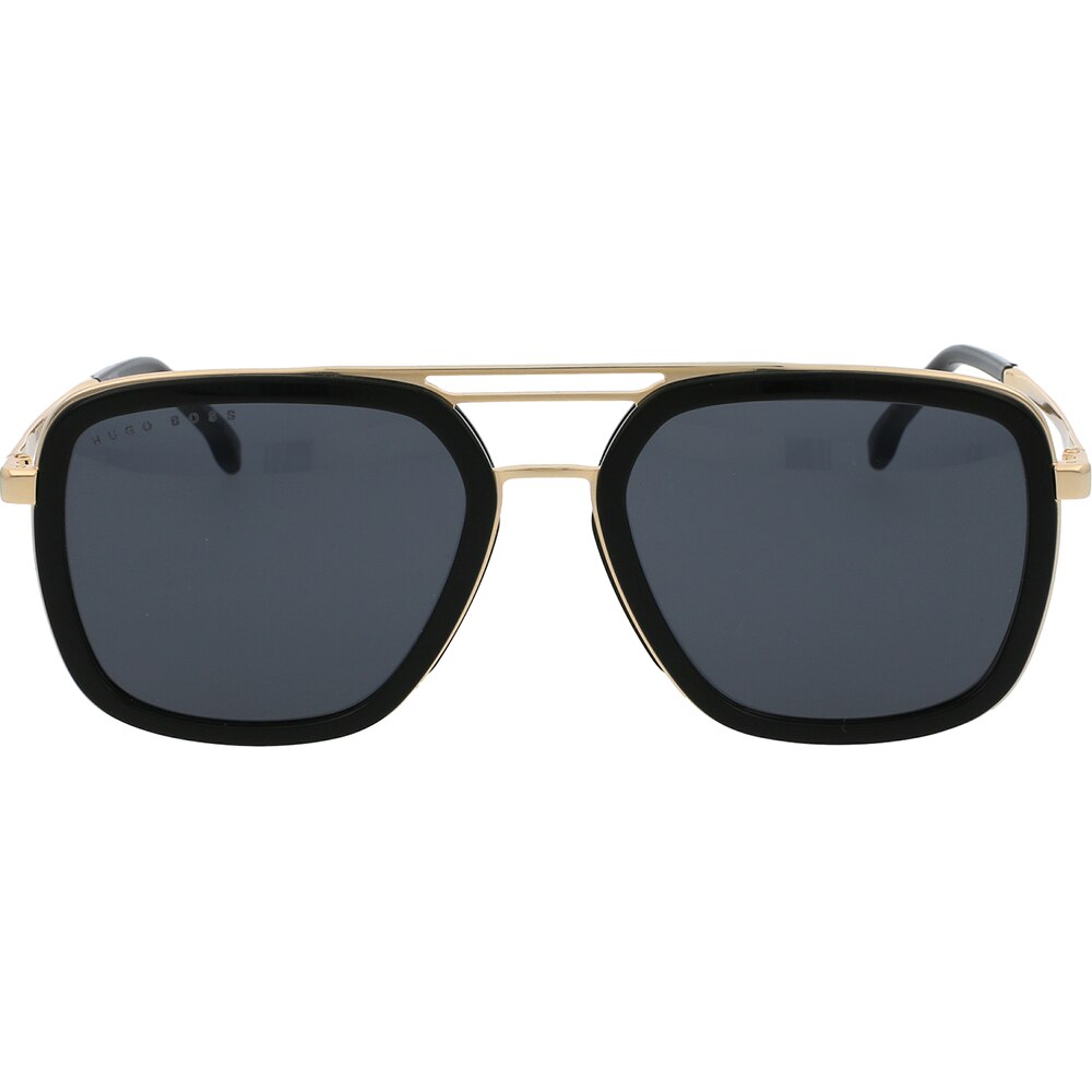 Ochelari de soare Hugo Boss 1235S 807IR, Negru, 55 mm