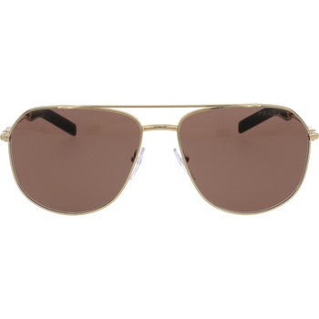 Ochelari de soare Prada PR59WS ZVN/05D, Auriu, 60 mm Ochelari de soare Prada PR59WS ZVN/05D, Auriu, 60 mm