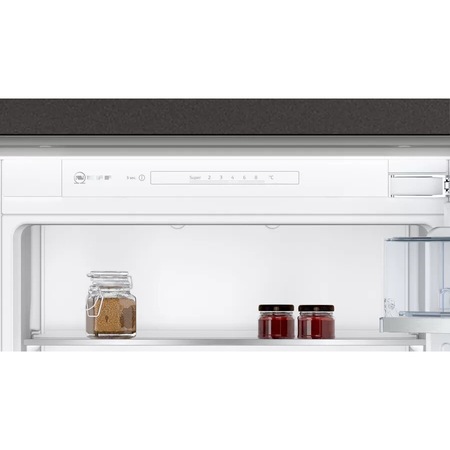 Combina Frigorifica Incorporabila NEFF KI5872FE0, 270l, H 177 cm, LowFrost, Eco Air Flow, Clasa E, Alb