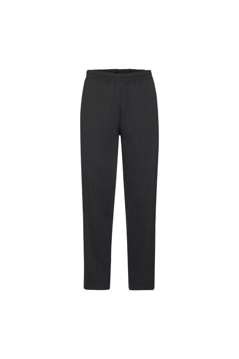 Pantaloni sport, Fruit of the Loom, Bumbac/Poliester, Negru