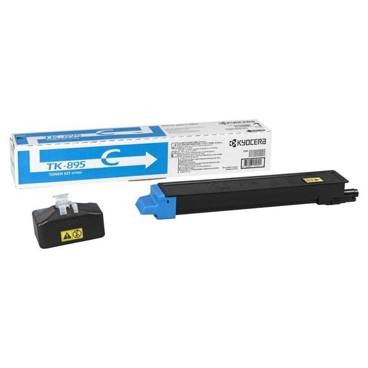 Kyocera TK895 toner, ciánkék