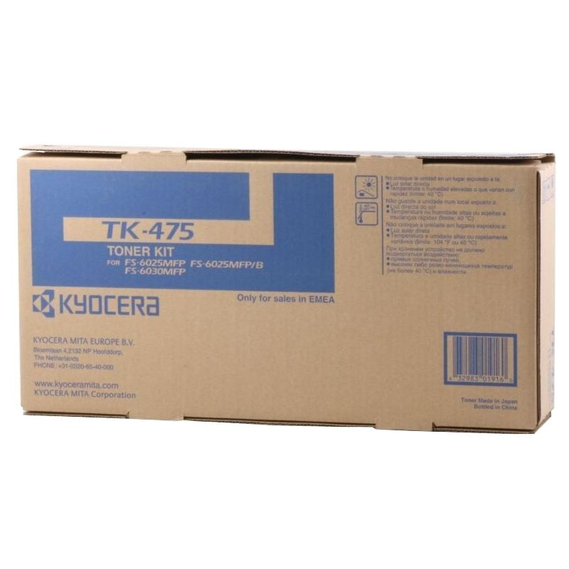 Cartus toner Kyocera Black TK-475 ptr. FS-6025MFP / FS-6030MFP / FS-6525MFP / FS-6530MFP, 15000pag