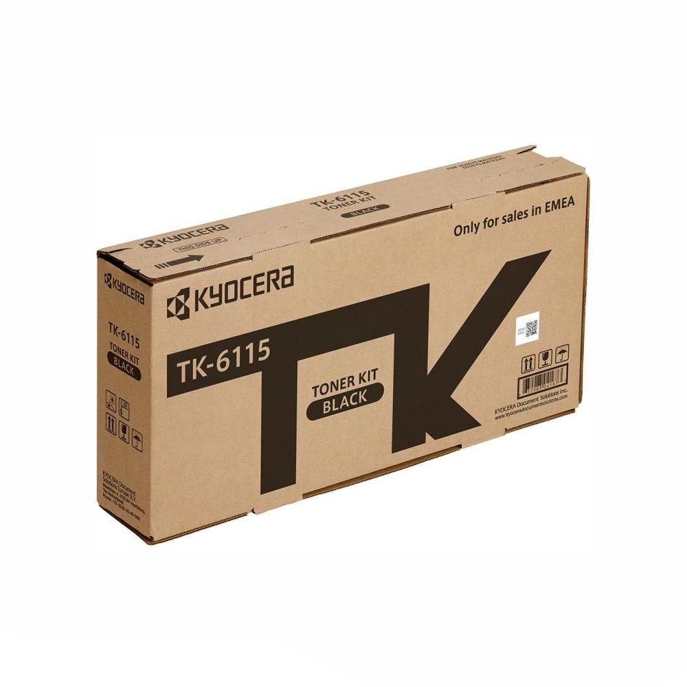 Cartus toner Kyocera Black TK-6115 pt Kyocera Ecosys M4125idn, M4132idn, 15k pagini