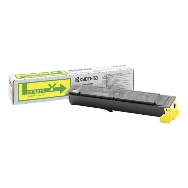 Тонер, Kyocera, TK5215, жълт