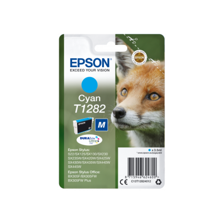Cartus Epson T1282, Albastru cyan