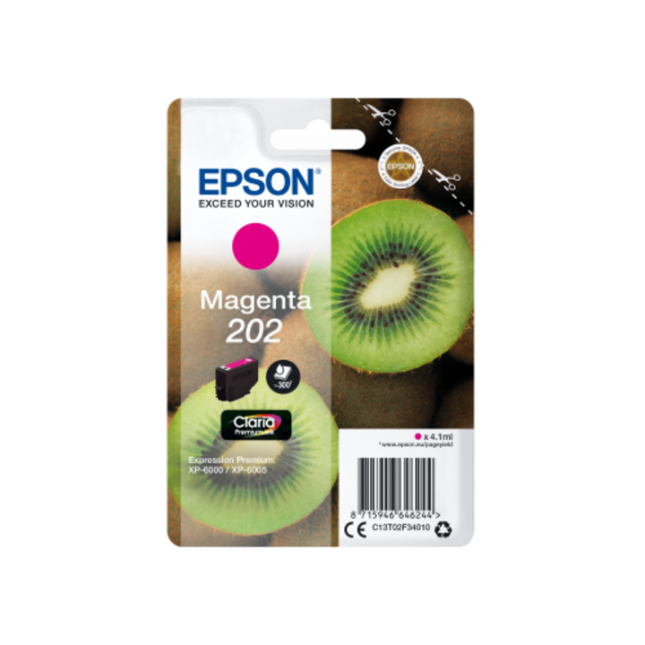 Epson T02F3 patron, magenta, 4,1ml