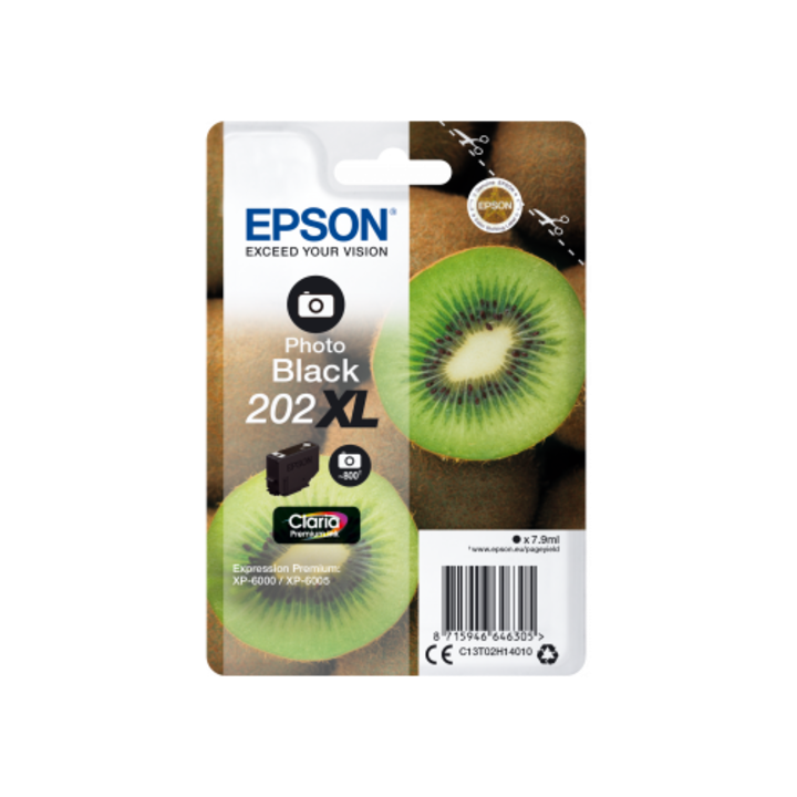 Cartus, Epson, T02H1, 7.9 ml, Negru