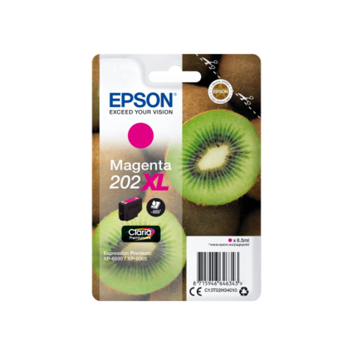 Epson T02H3 patron, magenta, 8,5ml XL