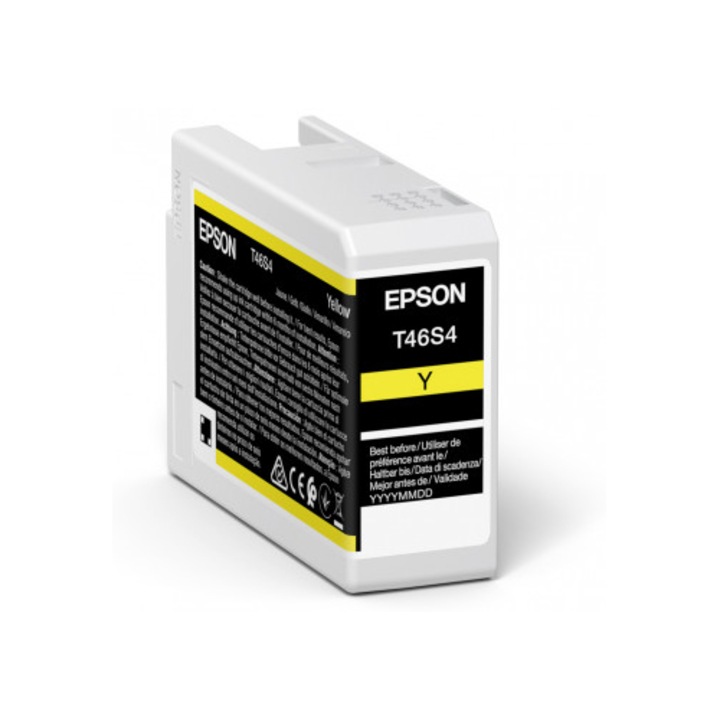 Epson T46S4 patron, sárga, 25ml