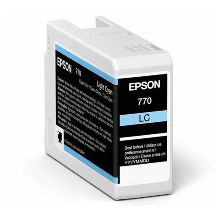 Epson T46S5 patron, világos ciánkék, 25ml