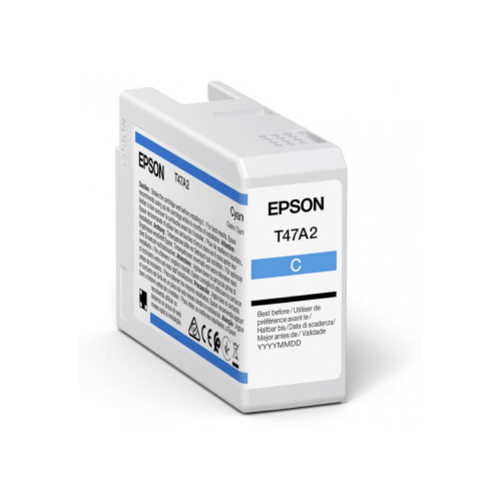 Epson T47A2 patron, ciánkék, 50 ml