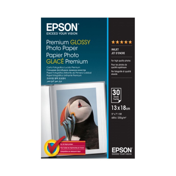 EPSON S042154 Fotópapír, tintasugaras, 13x18 cm, 255 g, fényes