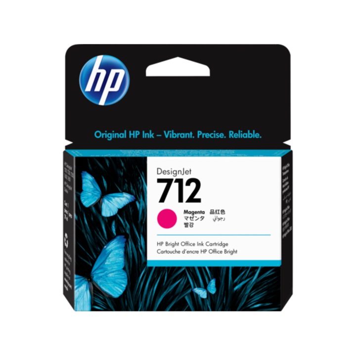 HP 3ED68A patron, magenta, 29ml