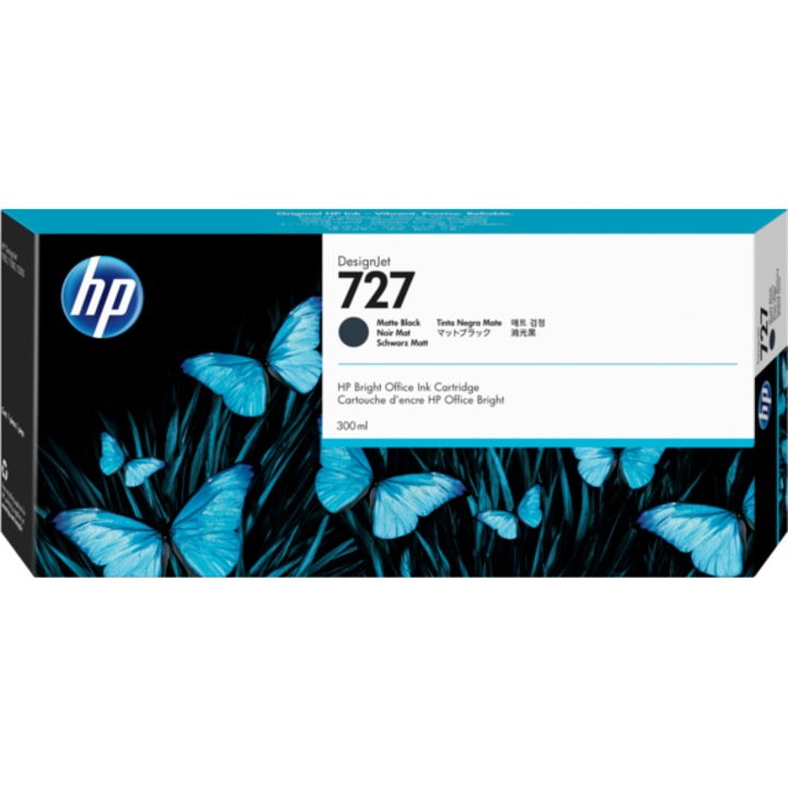HP C1Q12A Pat matt Bk 300ml
