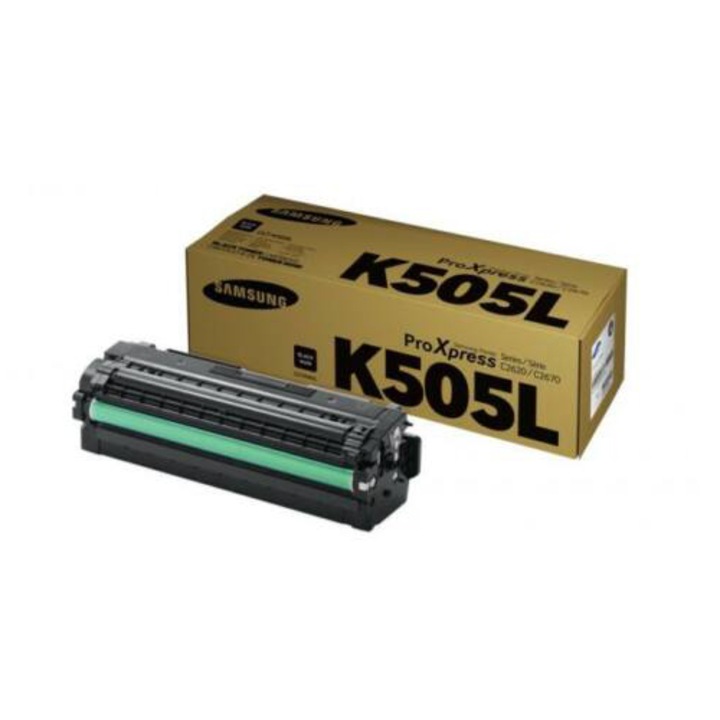 Toner imprimanta, Samsung, SLC2620/2670, CLT-K505L (SU168A), Negru