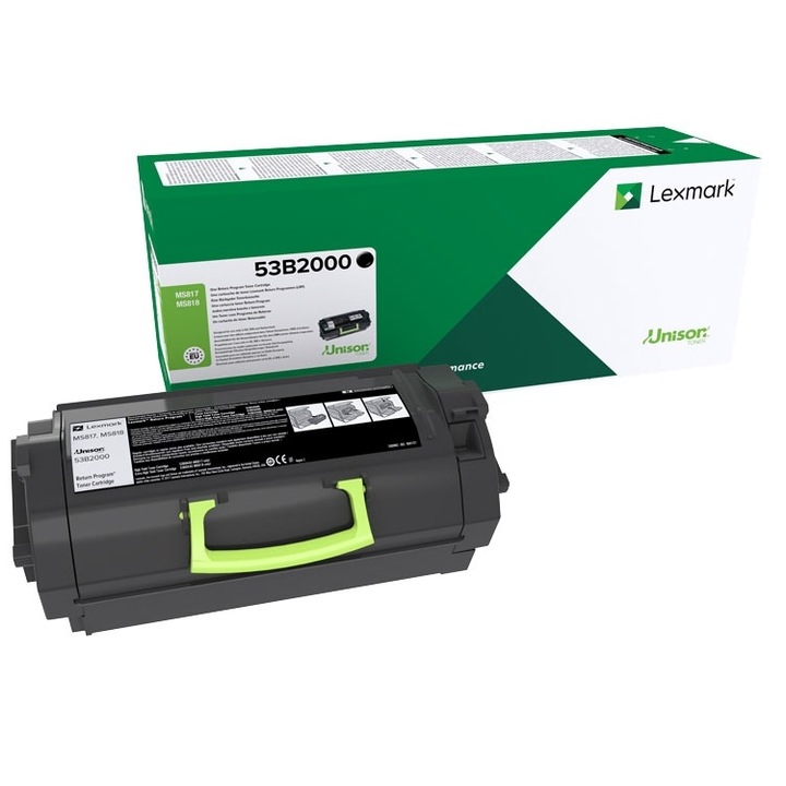Тонер Lexmark, Черен, 11000стр