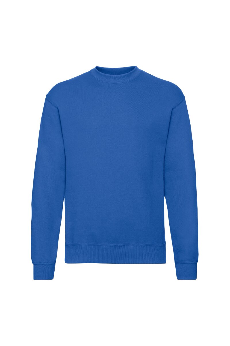 Bluza barbati Set-in Sweat, , Bumbac/Poliester, Albastru