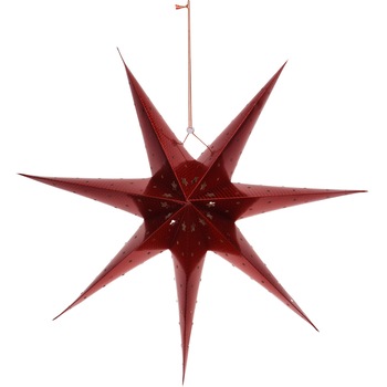 Stea Craciun home&styling, LED, 60 cm, rosu Stea Craciun home&styling, LED, 60 cm, rosu