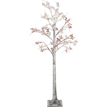 Copac decorativ Craciun, 72 LED-uri, 150cm, lumina calda Copac decorativ Craciun, 72 LED-uri, 150cm, lumina calda