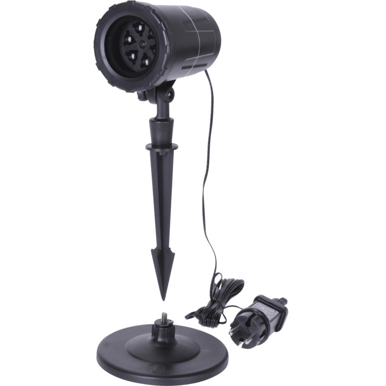 Proiector led, fulgi de zapada, exterior