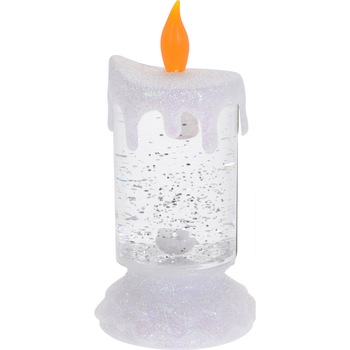 Decoratiune lumanare, LED, 18 cm, lumina multicolora, alimentare baterii Decoratiune lumanare, LED, 18 cm, lumina multicolora, alimentare baterii