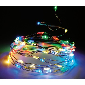 Instalatie Craciun, 120 micro LED-uri, 1190 cm, lumina multicolora, 8 functii, exterior Instalatie Craciun, 120 micro LED-uri, 1190 cm, lumina multicolora, 8 functii, exterior