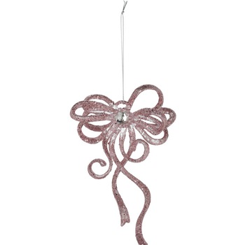 Decoratiune brad, fundita, roz, Decoratiune brad, fundita, roz,