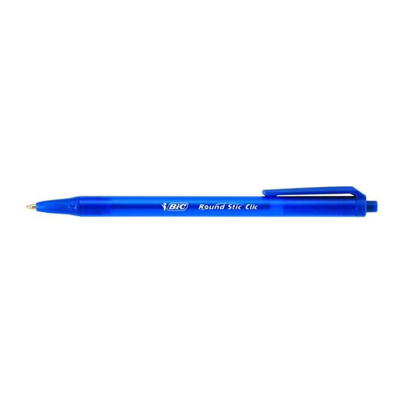 Pix Bic Round Stic Clic albastru