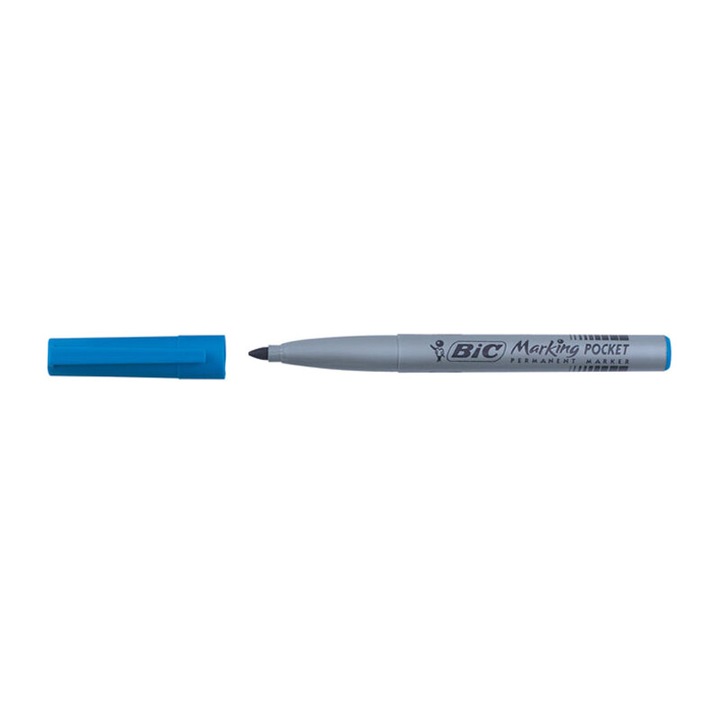 Marker permanent Bic 1445 albastru