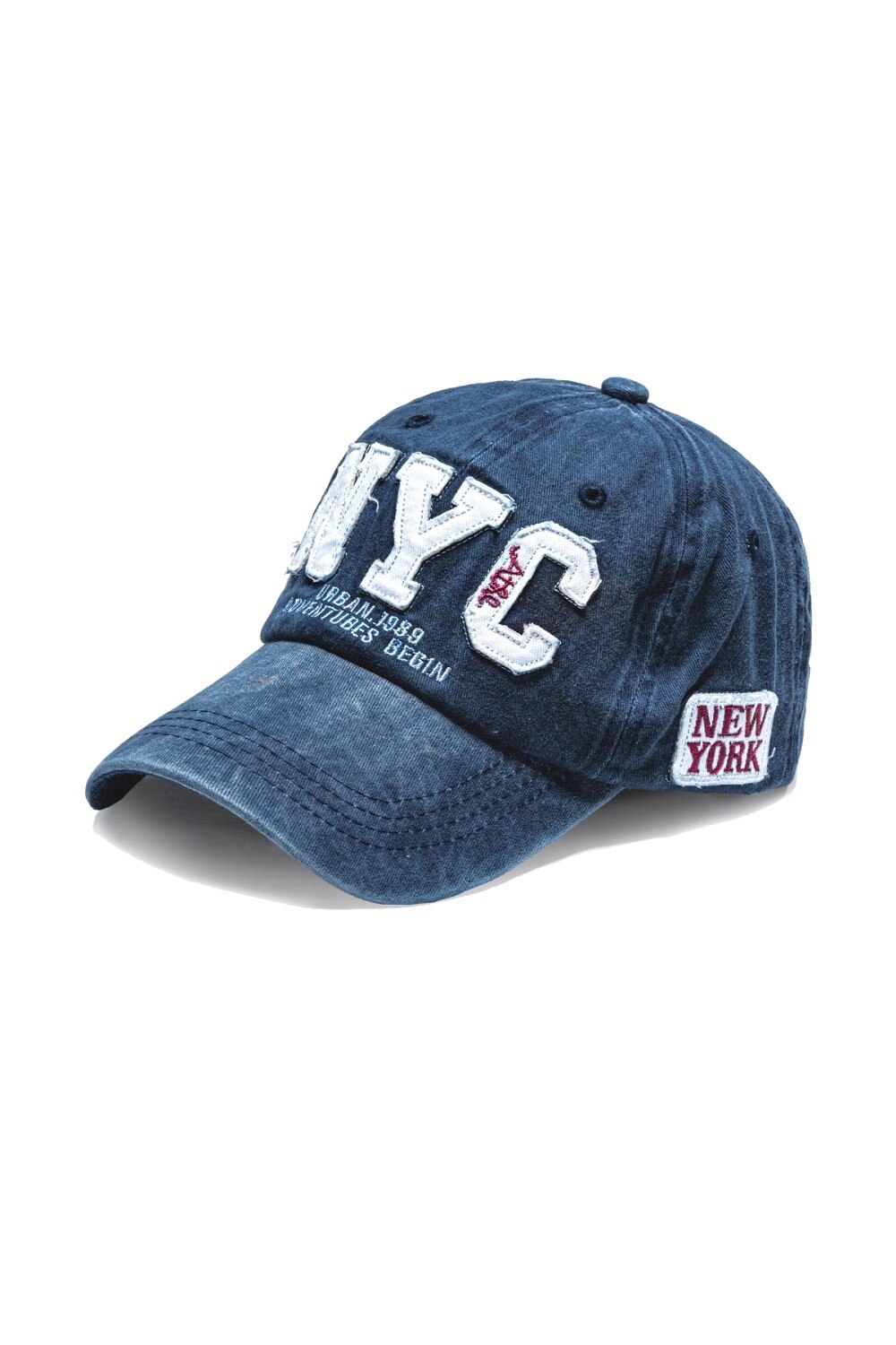 Sapca reglabila pentru barbati, Ombre, H062, Bumbac, 54-59 cm, Albastru