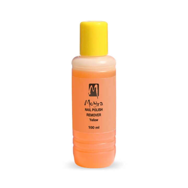 Lichid pentru curatarea lacului de unghii fara acetona Moyra 100ml Citron