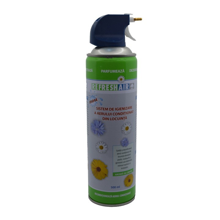 Spray pentru curatare si dezinfectare aer conditionat, REFRESHAIR , 420ml