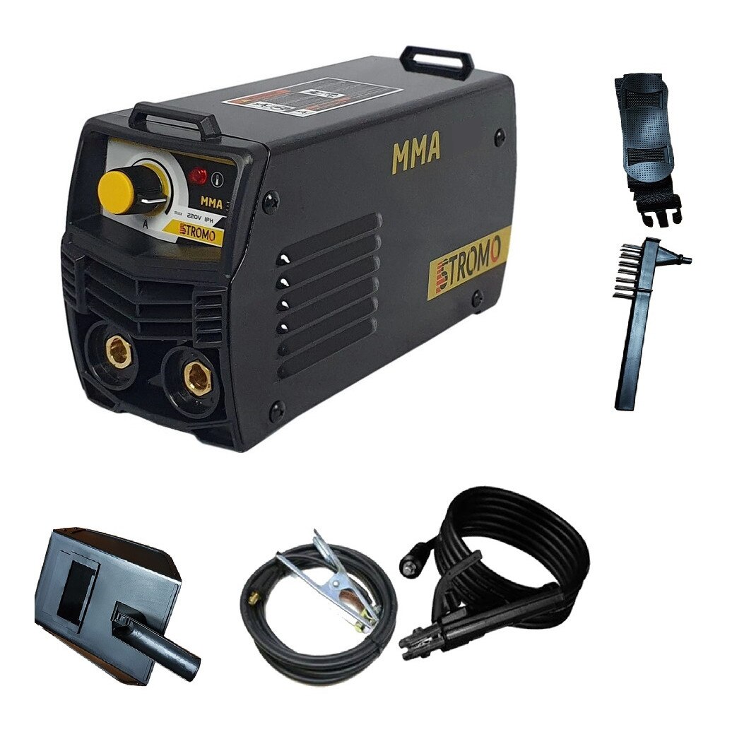 Aparat de sudura Profesional Stromo 355, MMA, 10-355 A, Cabluri 3 Metri, Protectie termica, Electrozi 1.6 - 5 mm, 220V