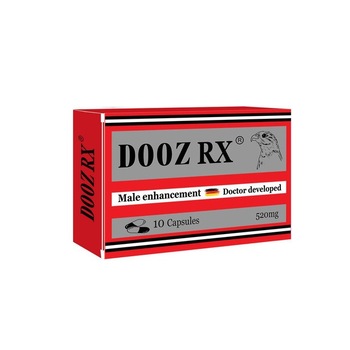 Capsule DOOZ RX, pentru erectie puternica si stimulare, 10 capsule Capsule DOOZ RX, pentru erectie puternica si stimulare, 10 capsule