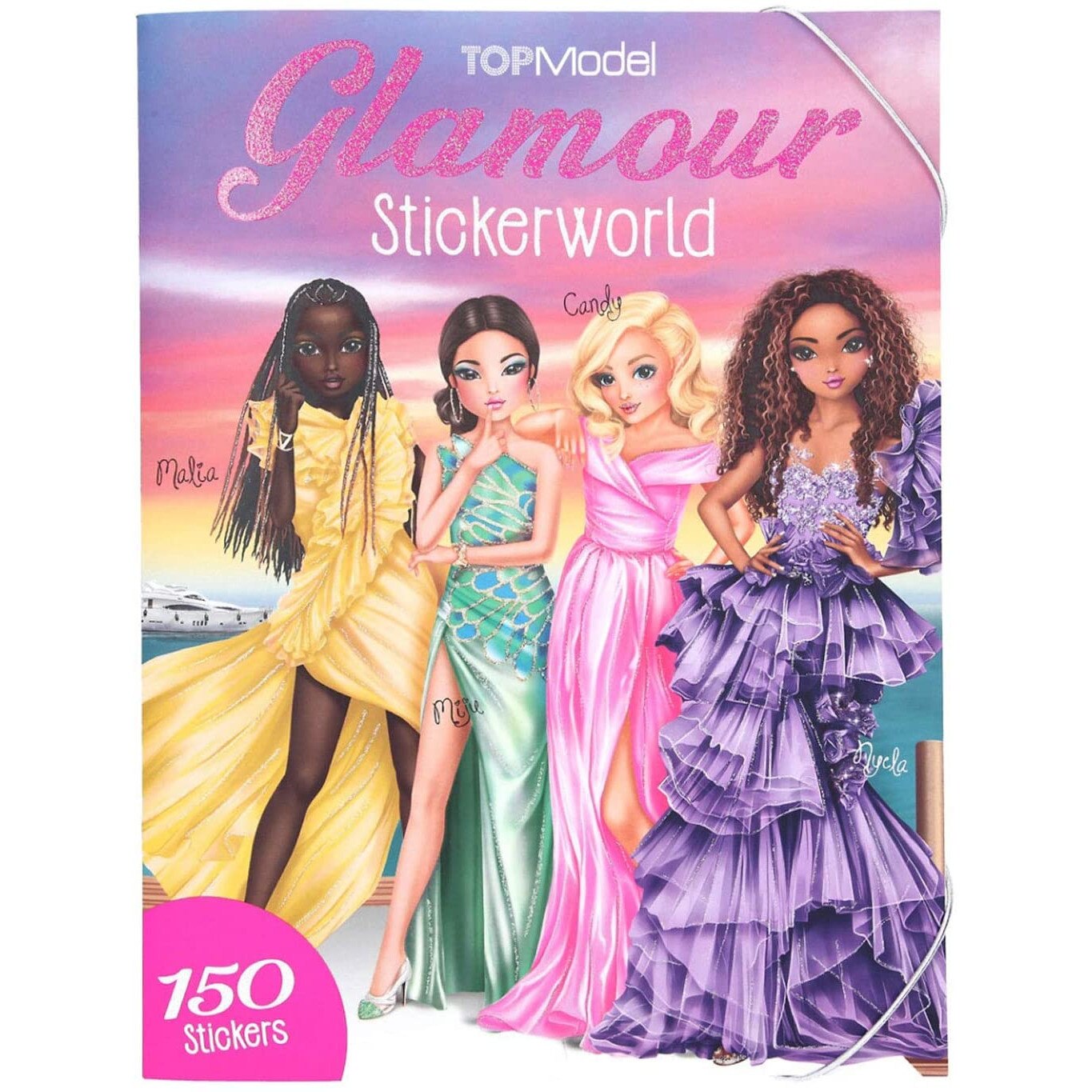 Set creativ Top Model Stickerworld -Autocolante Glamour
