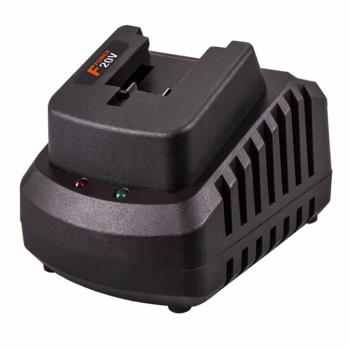 Зарядно за батерии Ferm CDA1137, 20 V, LED индикатор