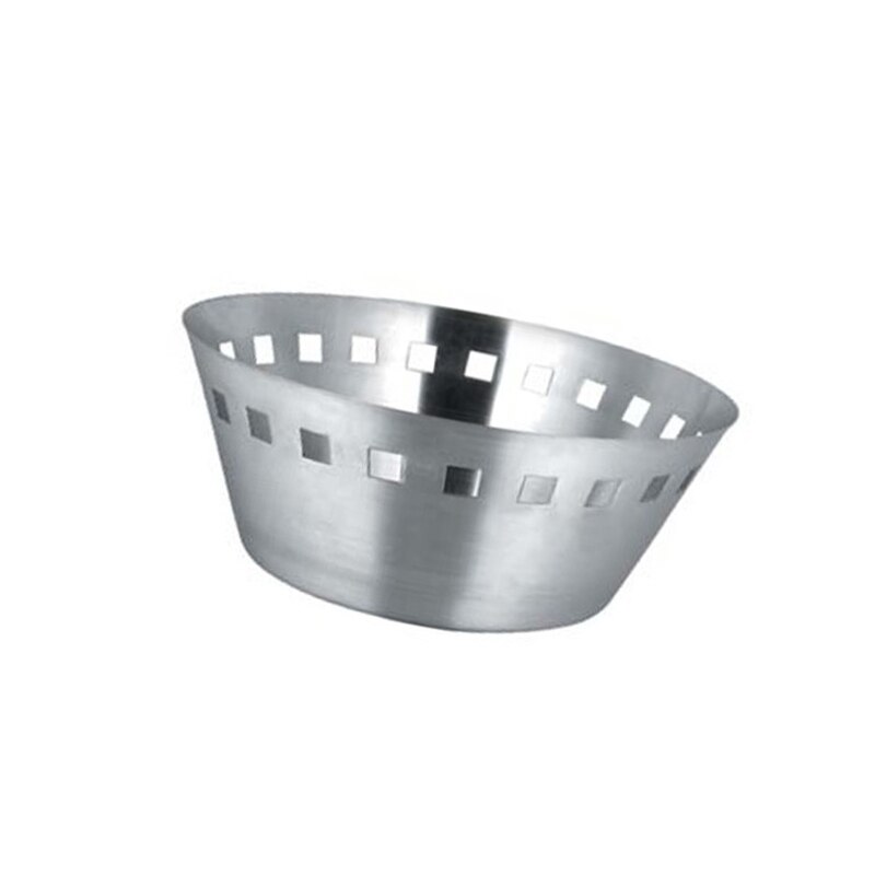 Cos de paine din Inox, 35x8 cm, Argintiu