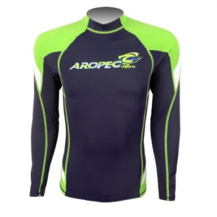 Блуза с UV защита Aropec Heroic, Дълъг ръкав, Зелена, L