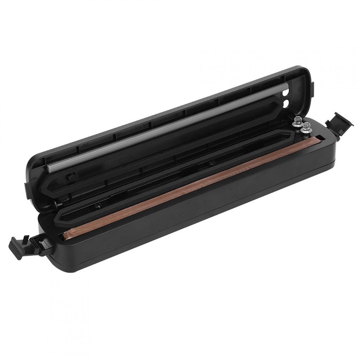 Aparat de vidat, 90 W, 50 saci, Negru