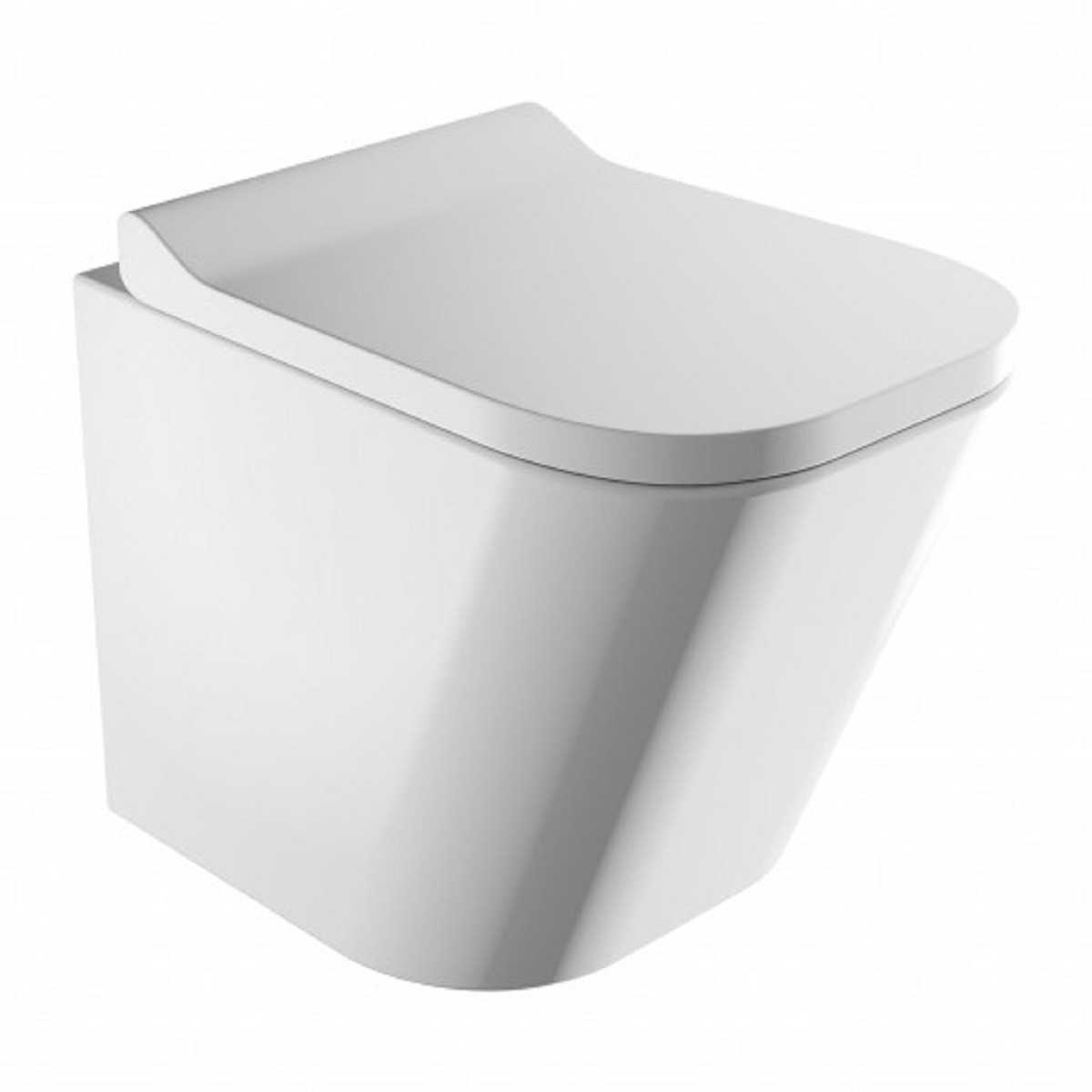 Vas Wc Rimless OMNIRES FONTANA, Alb Lucios, 48.5x34.5 cm, montaj suspendat,ceramica sanitara