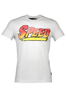 Tricou Barbati, LOVE MOSCHINO, 9101250, Logo, Alb, Alb Tricou Barbati, LOVE MOSCHINO, 9101250, Logo, Alb, Alb