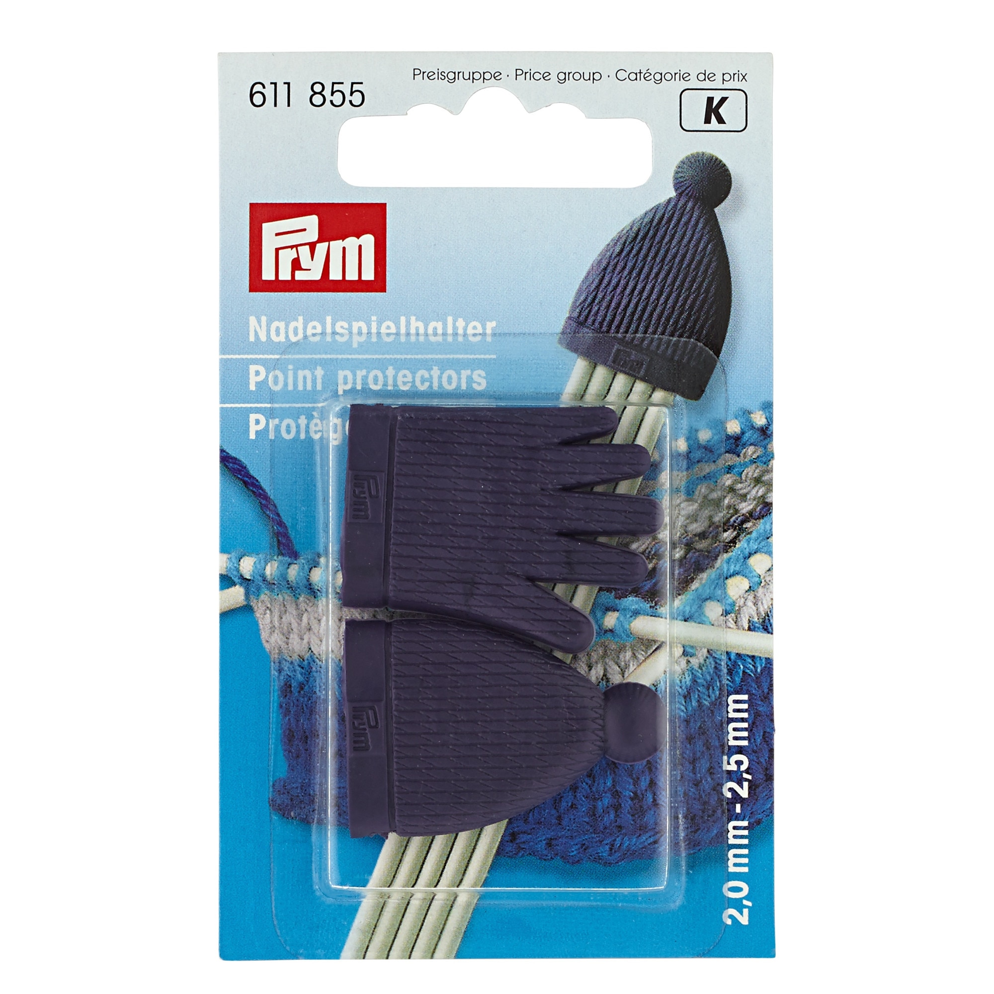 Protectie varf andrele de 3 si 3,5 mm cu design de capac si manusa, Prym