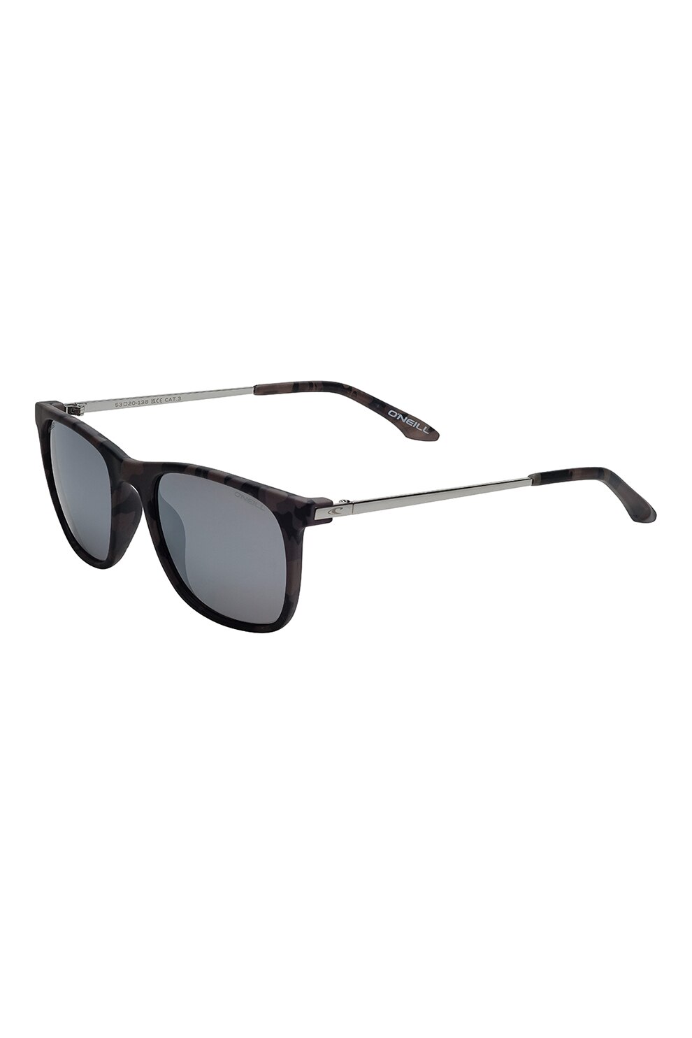 O'Neill, Ochelari de soare pantos cu logo, Argintiu/Gri inchis, 53-20-138 Standard