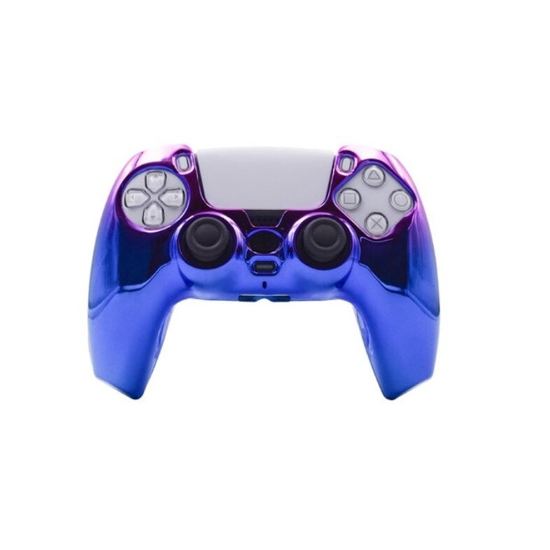 Husa silicon plastifiat dur pentru controller PS5, Vip, Sky Edition