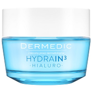 Crema profund hidratanta Dermedic Hydrain3 Hialuro, SPF15, 50g Crema profund hidratanta Dermedic Hydrain3 Hialuro, SPF15, 50g