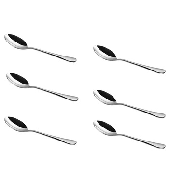 Set 6 Lingurite din inox, Argintiu Set 6 Lingurite din inox, Argintiu